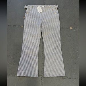 SAS Gray Striped sailor Capris